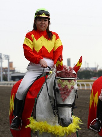 川崎競馬の誘導馬０１月開催　竹見カップ1Ｖｅｒ-120124-10