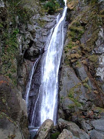 葵区梅ヶ島　安倍の大滝