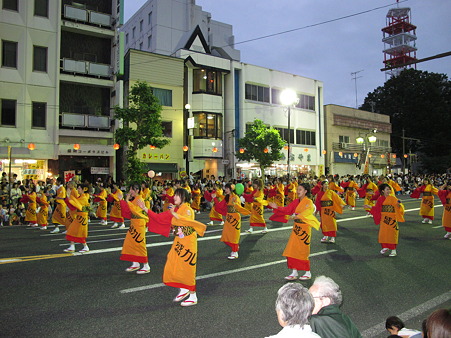 盛岡さんさ踊り 初日