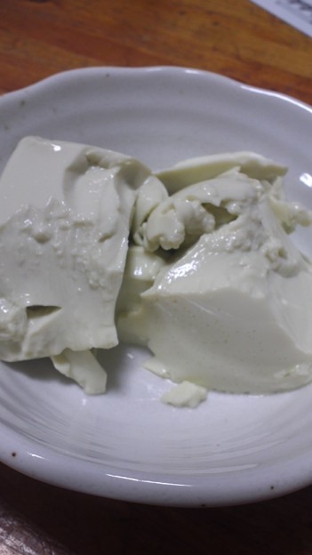 おふぅ 枝豆豆腐が粉々 写真共有サイト フォト蔵