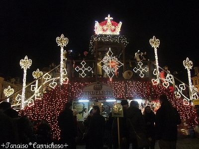 プラハクリスマスマーケットの風景2