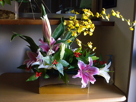 年末年始のお花