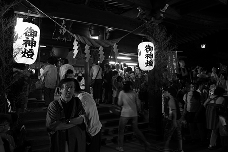 六椹八幡宮例大祭　宮入