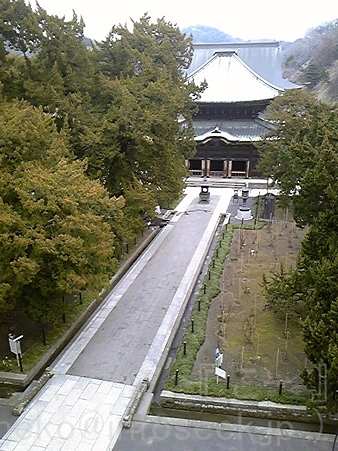 120214-建長寺 三門回廊 (7)