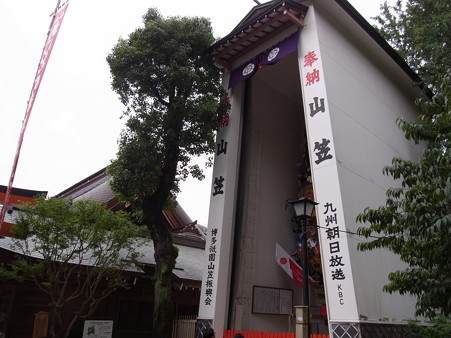 16 博多祇園山笠 飾り山 櫛田神社 2012年 写真画像