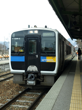 キハE200(野辺山駅)3